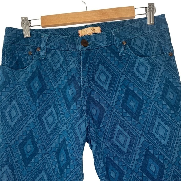SANCTUARY Blue Aztec Printed Jeans - Picture 3 of 6